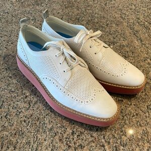Original grand Wingtip Platform Oxfords 9.5